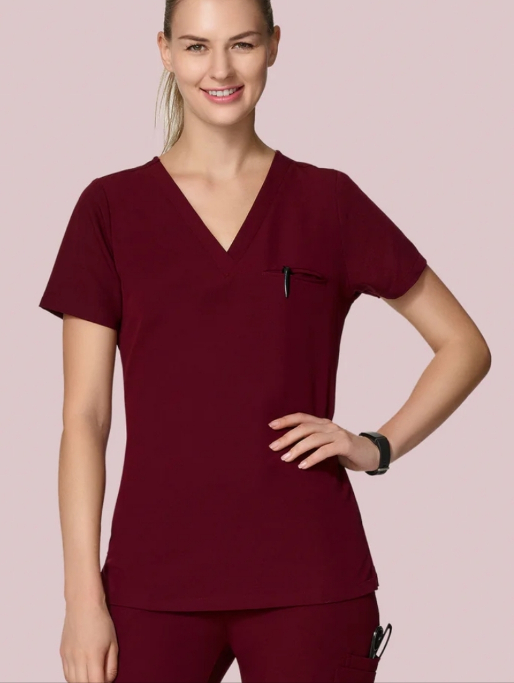 Mandala Scrub Top 2XL